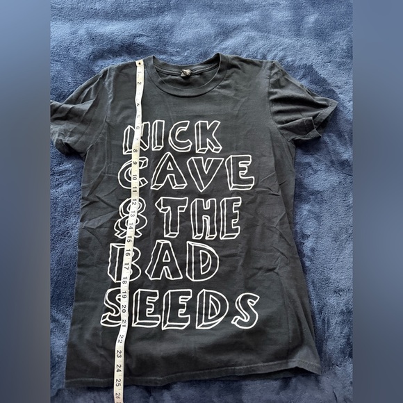 Official 2017 👹NICK CAVE & The Bad Seeds SKELETON TREE Tour T-shirt Black Small - Picture 4 of 6
